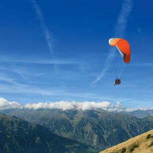 Parapendio in Val Passiria