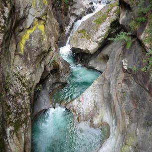 Schluchtenweg von St. Leonhard nach Moos