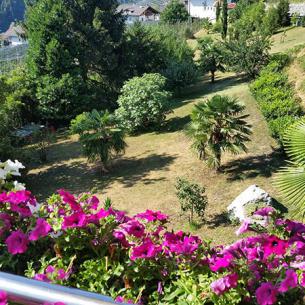 Vista dal balcone delle camere