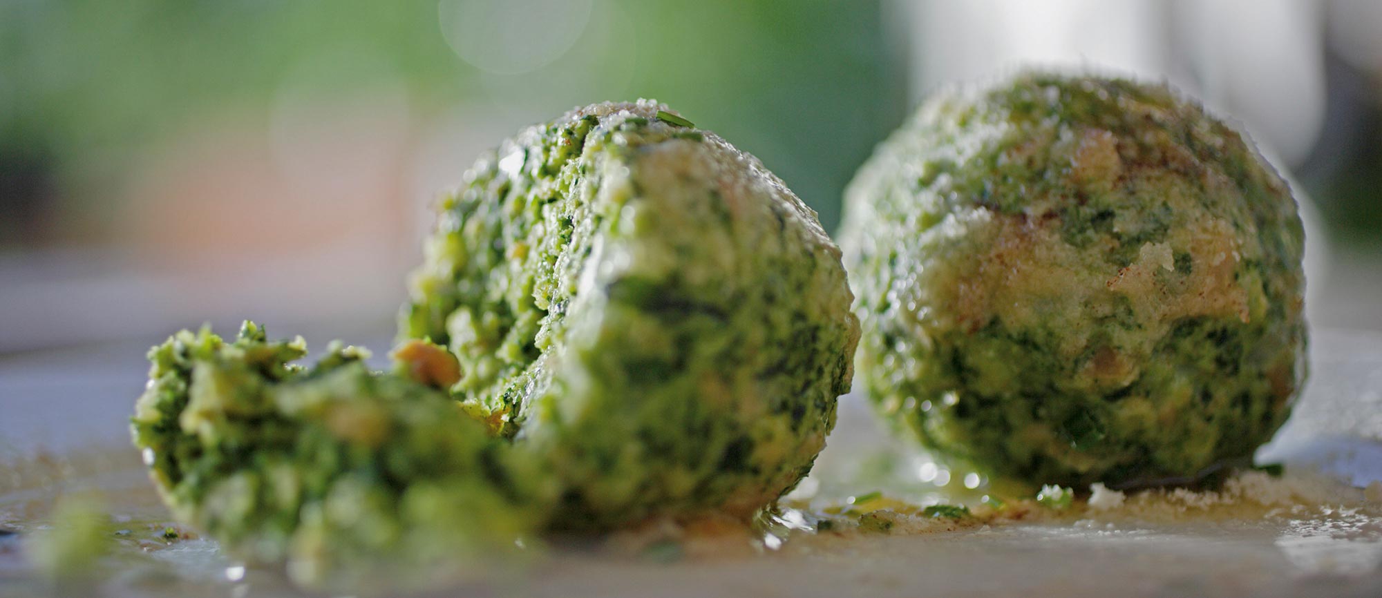 Piatti tradizionali, ad esempio canederli agli spinaci